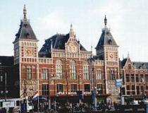 Het Centraal Station van Amsterdam
