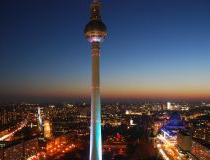 Berlijn tijdens de lichtmaand